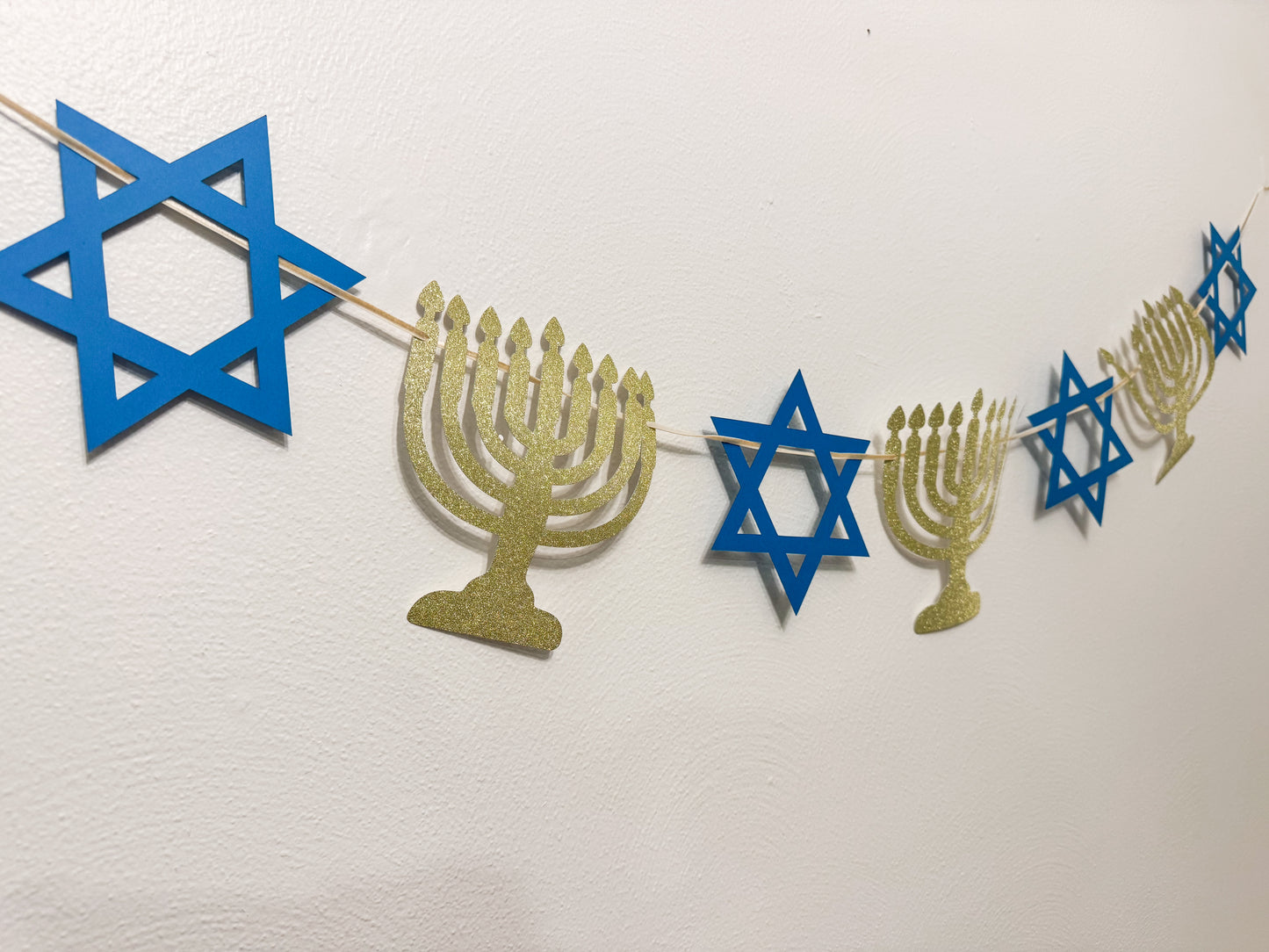 Hanukkah Symbol Banner