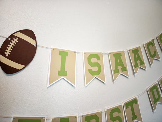 Football Custom Banner