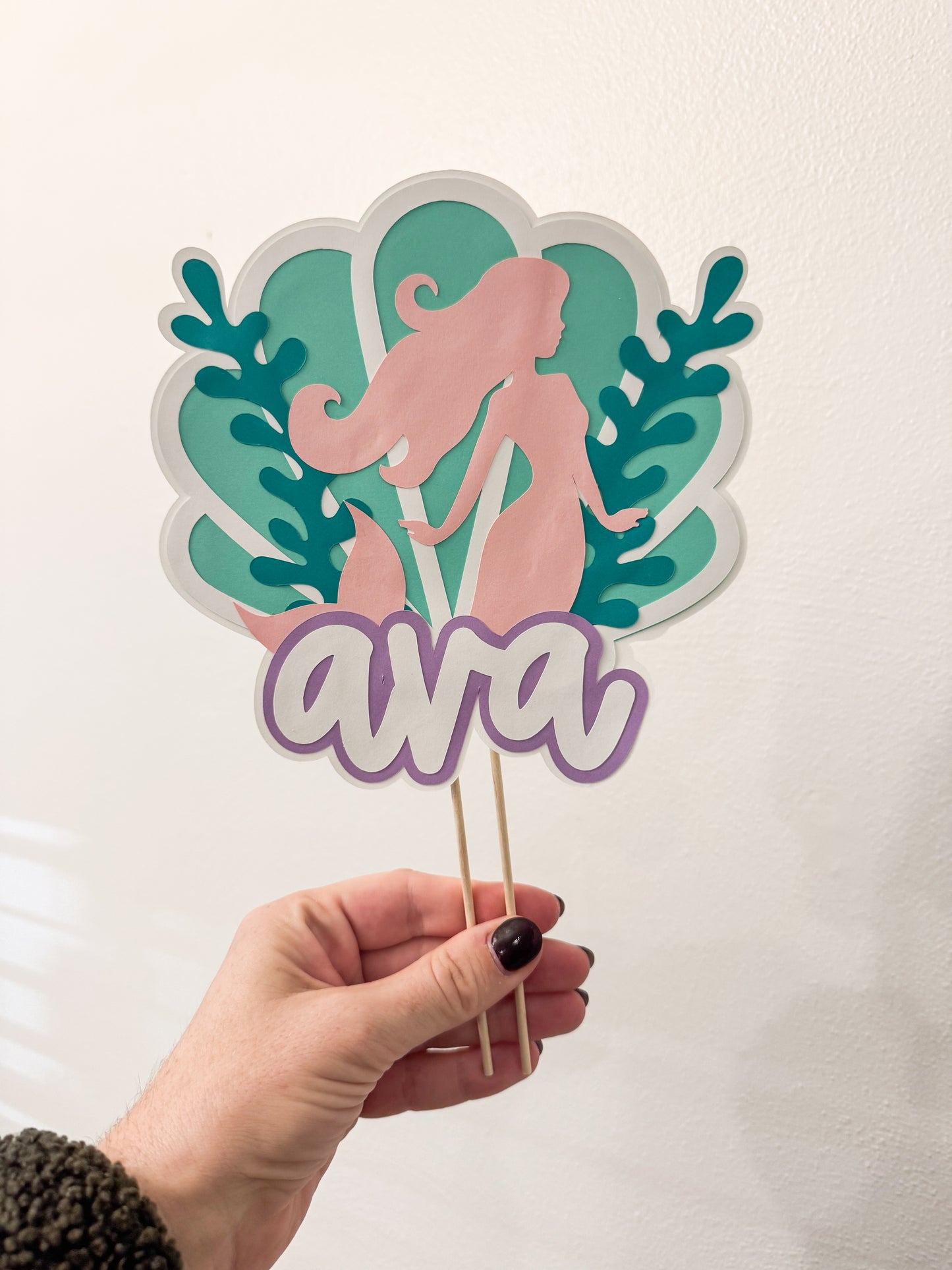 Mermaid Cake Topper