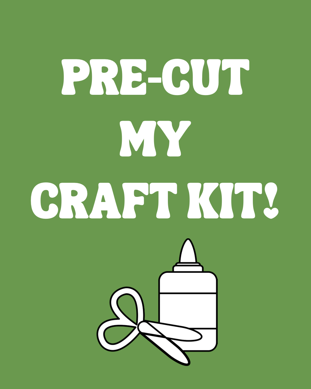 Pre-Cut Craft Kit Add-On