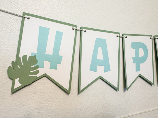 Dinosaur Party Banner