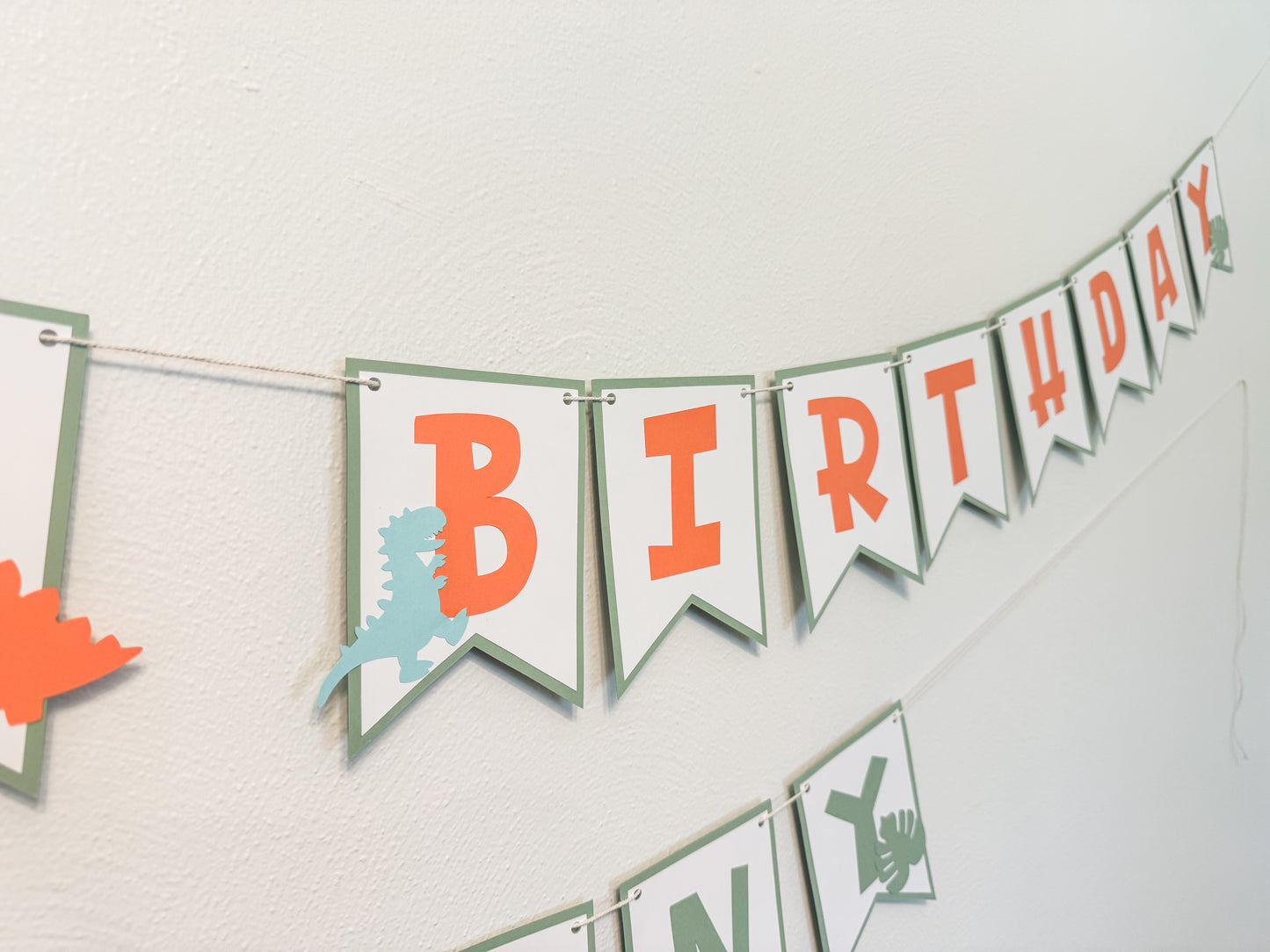 Dinosaur Party Banner