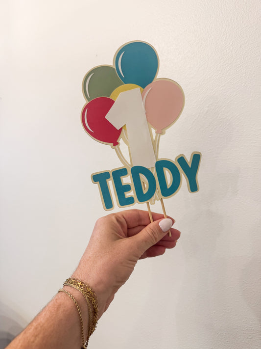 Classic Birthday Cake Topper