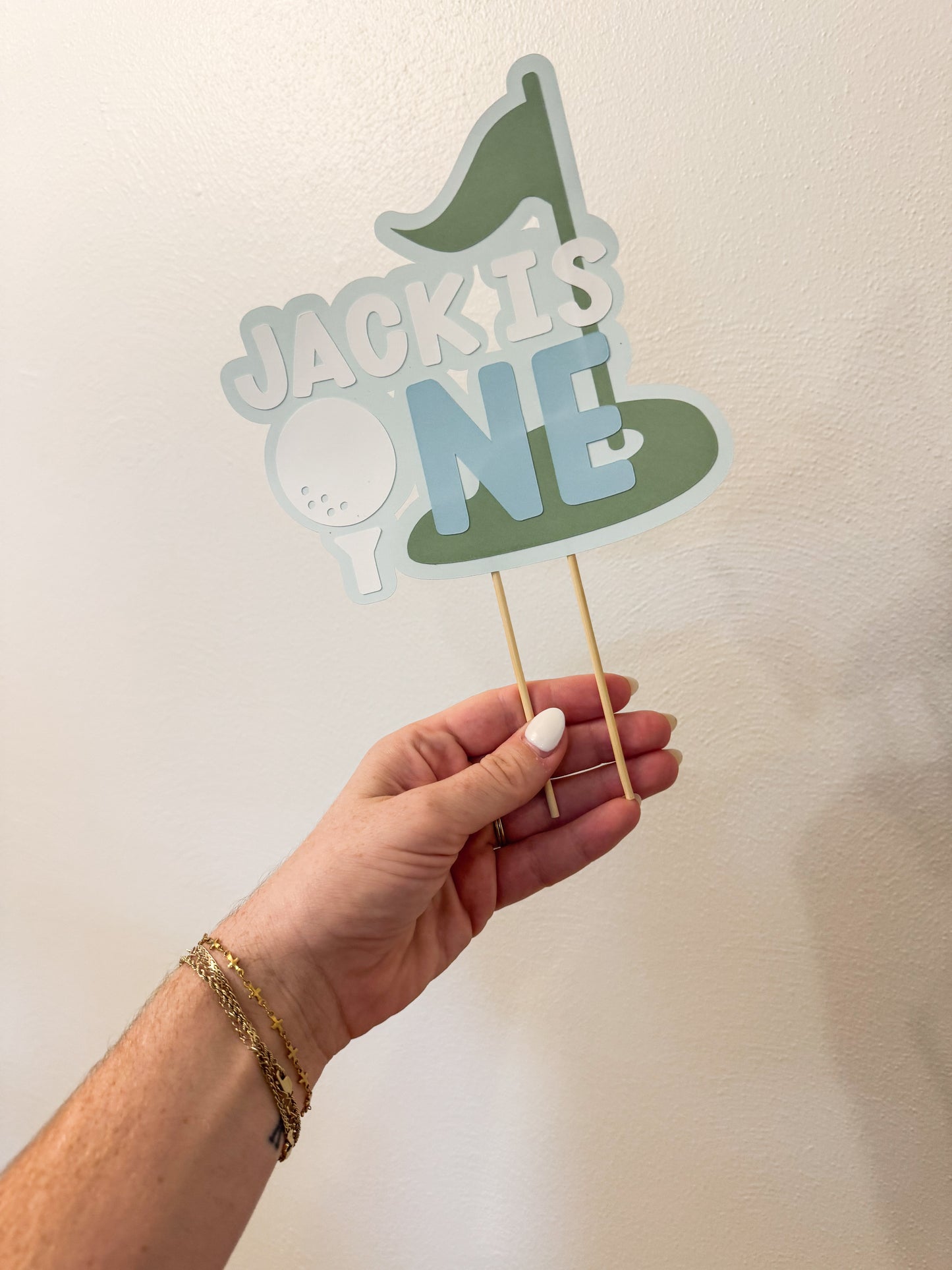 Golf Cake Topper