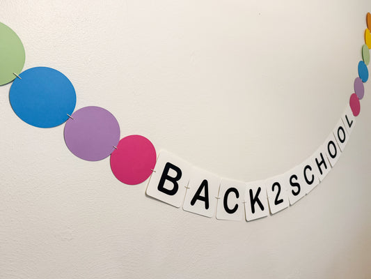 Back 2 School Era Garland