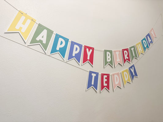 Classic Birthday Banner