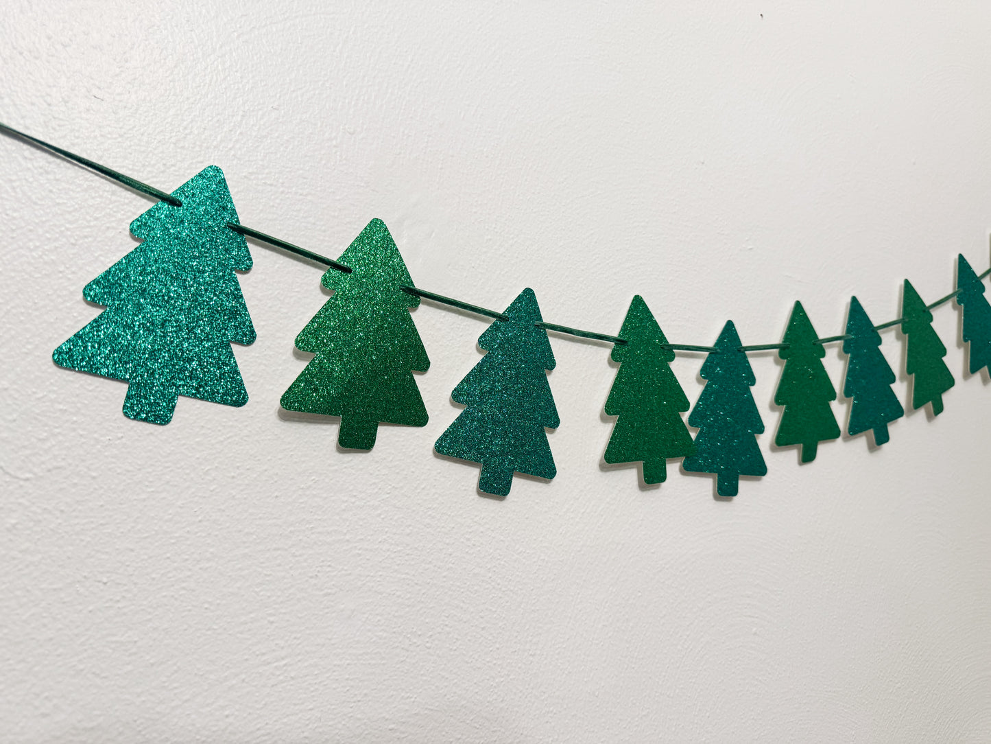 Glitter Tree Banner