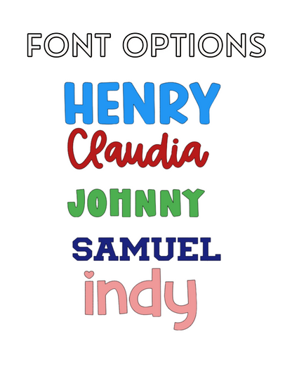 Custom Vinyl Decals – Priced by the Inch | Choose Your Font & Color