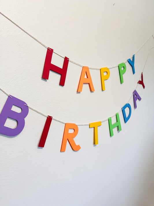 Happy Birthday Garland