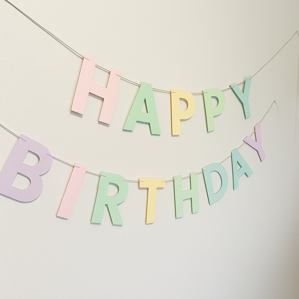 Happy Birthday Garland