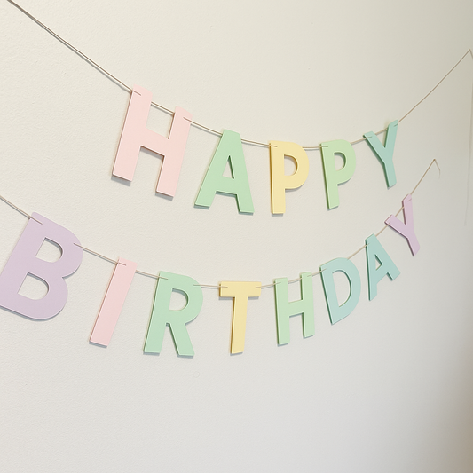 Happy Birthday Garland