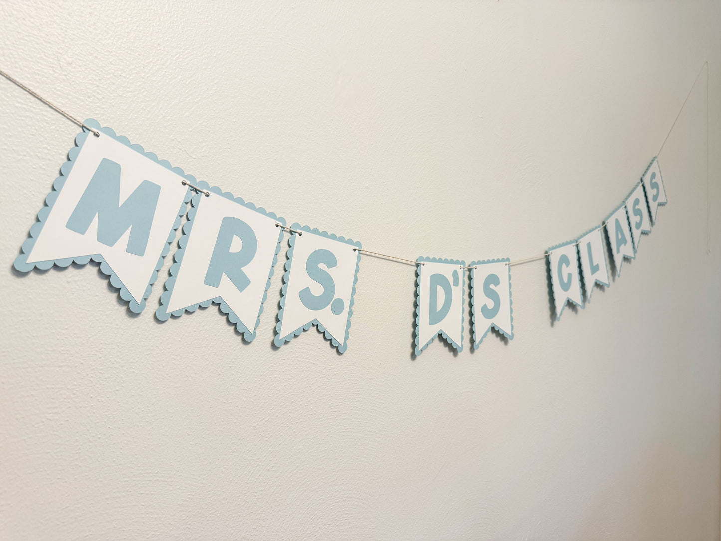 Teacher Name Banner