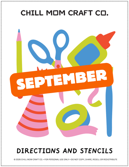 September Craft Kit Digital Download