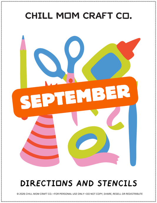 September Craft Kit Digital Download