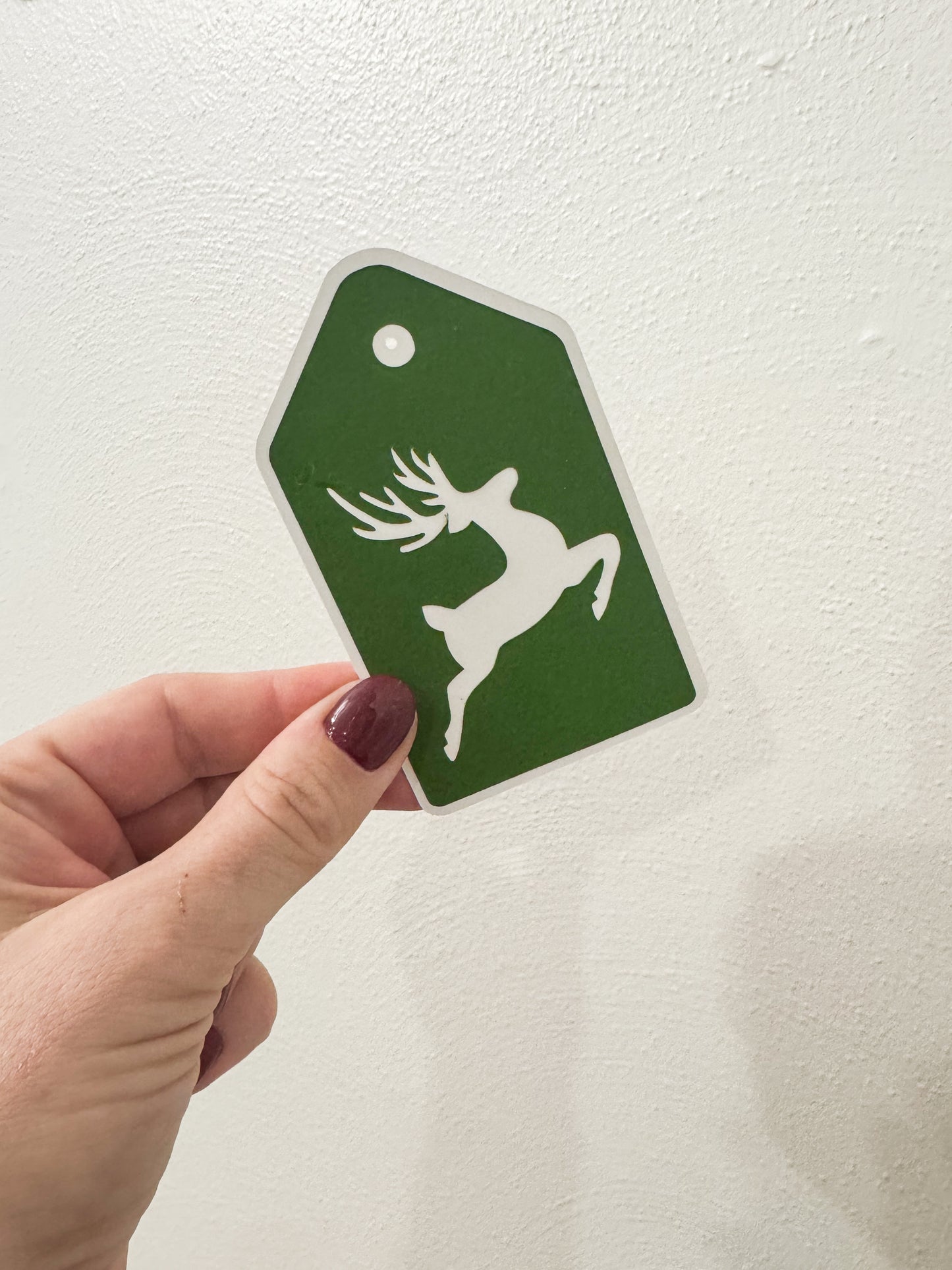 Holiday "Reindeer" Gift Tag (Set of 5)