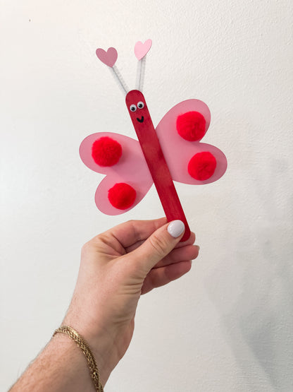 Butterfly Valentine Classroom Craft – Pre-Cut & Pre-Packaged