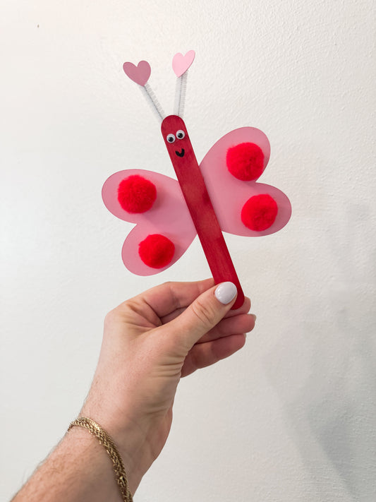 Butterfly Valentine Classroom Craft – Pre-Cut & Pre-Packaged