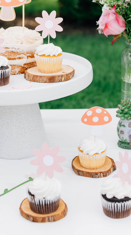 Custom Cupcake Toppers (Set of 6)