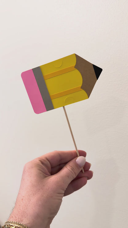 Pencil Gift Card Holder