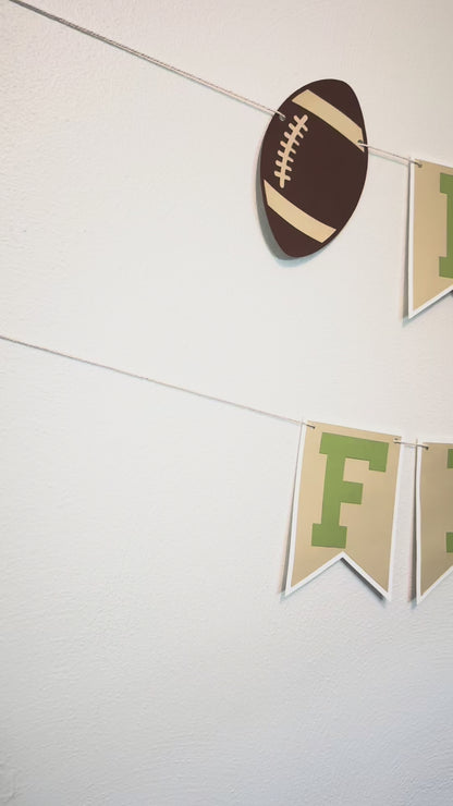 Football Custom Banner